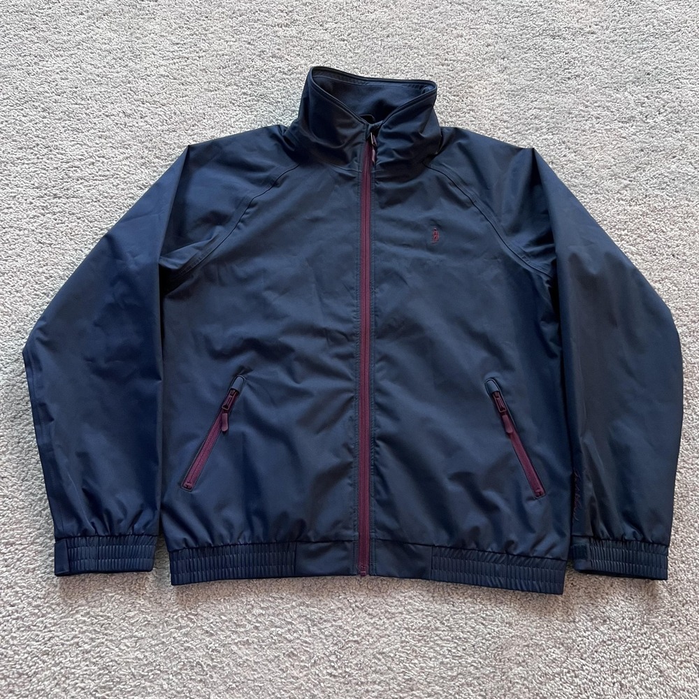 Jack Murphy Rockall Waterproof Jacket Mens XL Navy Blue Full Zip
